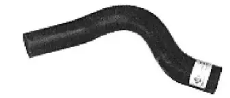 07655 METALCAUCHO Шланг радиатора