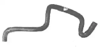 07673 METALCAUCHO Шланг радиатора