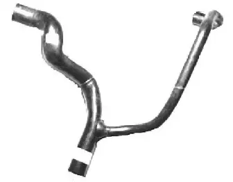 07845 METALCAUCHO Шланг радиатора