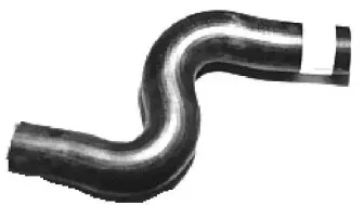07888 METALCAUCHO Шланг радиатора
