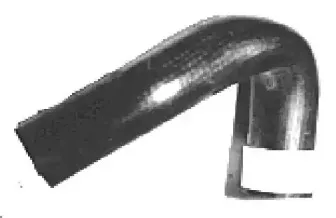 07929 METALCAUCHO Шланг радиатора