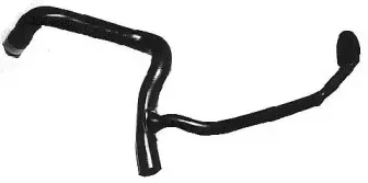 07956 METALCAUCHO Шланг радиатора