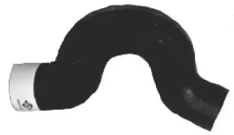 08008 METALCAUCHO Шланг радиатора