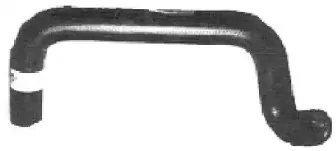 08018 METALCAUCHO Шланг радиатора