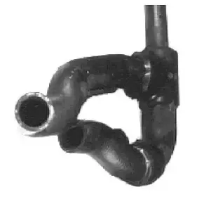 08110 METALCAUCHO Шланг радиатора