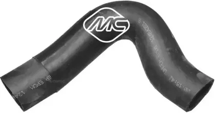 08184 METALCAUCHO Шланг радиатора