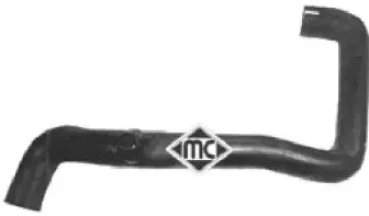 08208 METALCAUCHO Шланг радиатора