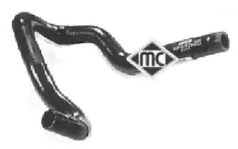 08246 METALCAUCHO Шланг радиатора
