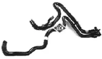 08300 METALCAUCHO Шланг, теплообменник - отопление