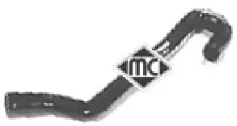 08308 METALCAUCHO Трубка, клапан возврата ОГ