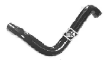 08332 METALCAUCHO Шланг радиатора