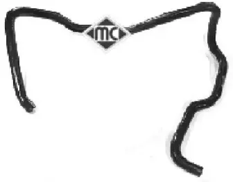 08348 METALCAUCHO Шланг, теплообменник - отопление