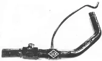 08389 METALCAUCHO Шланг радиатора