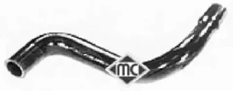 08391 METALCAUCHO Шланг радиатора