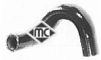 08411 METALCAUCHO Шланг радиатора