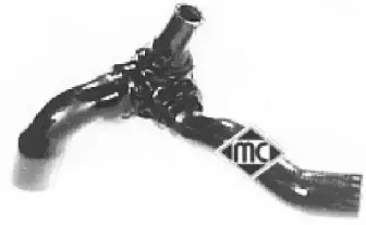 08414 METALCAUCHO Шланг радиатора