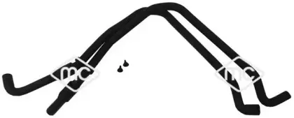 08422 METALCAUCHO Шланг, теплообменник - отопление