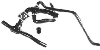 08435 METALCAUCHO Шланг, теплообменник - отопление