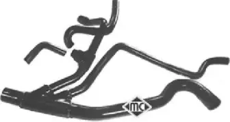 08446 METALCAUCHO Шланг радиатора