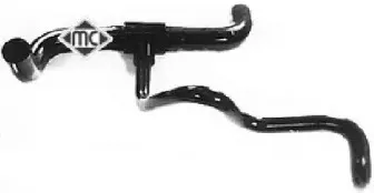 08447 METALCAUCHO Шланг радиатора