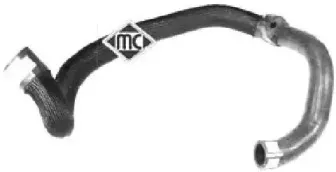 08553 METALCAUCHO Шланг радиатора