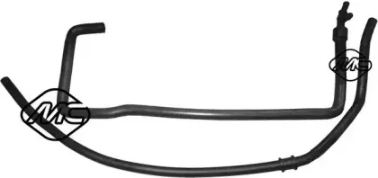 08577 METALCAUCHO Шланг радиатора