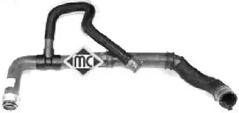 08614 METALCAUCHO Шланг радиатора