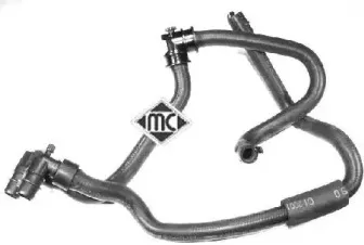 08641 METALCAUCHO Шланг, теплообменник - отопление