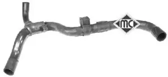 08646 METALCAUCHO Шланг радиатора