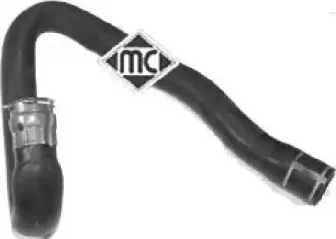 08681 METALCAUCHO Шланг радиатора