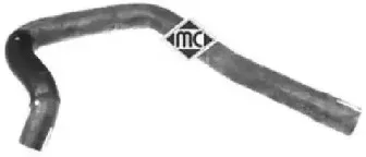 08693 METALCAUCHO Шланг радиатора