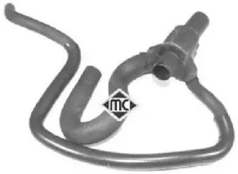 08697 METALCAUCHO Шланг радиатора