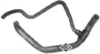 08710 METALCAUCHO Шланг радиатора