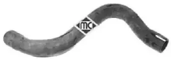 08711 METALCAUCHO Шланг радиатора