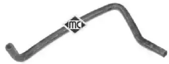 08712 METALCAUCHO Шланг радиатора