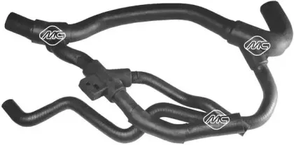 08732 METALCAUCHO Шланг радиатора