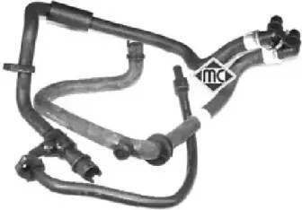 08737 METALCAUCHO Шланг, теплообменник - отопление