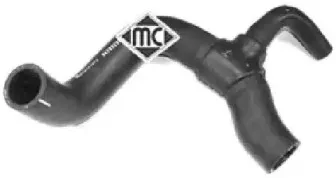 08745 METALCAUCHO Шланг радиатора