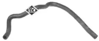 08758 METALCAUCHO Шланг радиатора