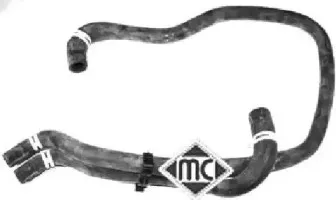 08771 METALCAUCHO Шланг, теплообменник - отопление