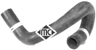 08773 METALCAUCHO Шланг радиатора