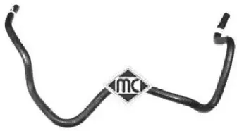 08775 METALCAUCHO Шланг радиатора