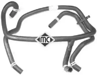 08777 METALCAUCHO Шланг, теплообменник - отопление