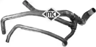 08788 METALCAUCHO Шланг радиатора