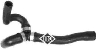 08893 METALCAUCHO Шланг радиатора