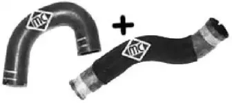 08898 METALCAUCHO Шланг радиатора