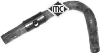 08909 METALCAUCHO Шланг радиатора