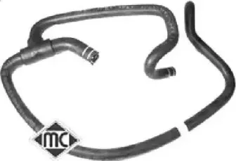 08932 METALCAUCHO Шланг, теплообменник - отопление