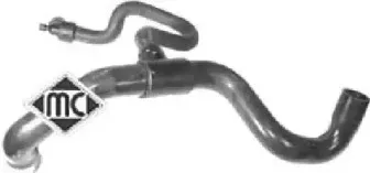 08934 METALCAUCHO Шланг радиатора