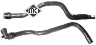 08938 METALCAUCHO Шланг, теплообменник - отопление